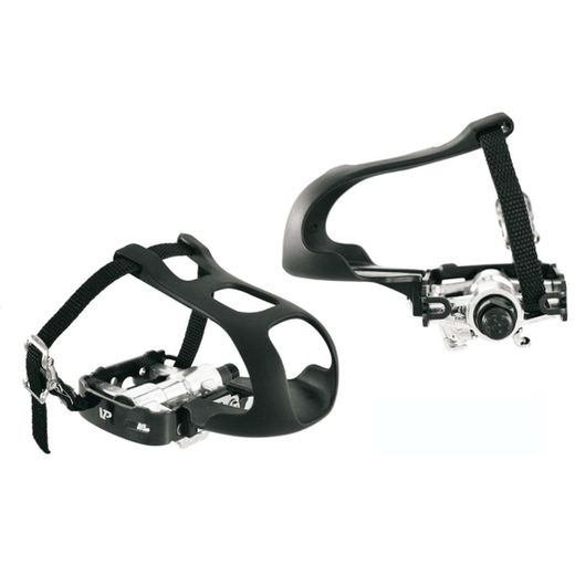 Jgo. Pedales spinning dual spd/standart ''vp-s2'' c/ calapie y correa