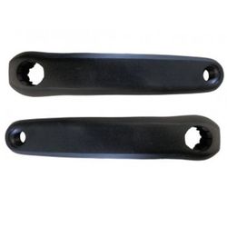 Juego de bielas e-bike stronglight magan b3 bosch 175 mm (3 generacion) negro mate