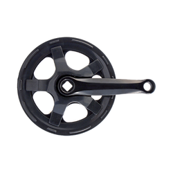 Juego de bielas MTB 16 - 36T, 127 mm, negro