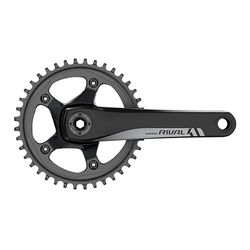 Juego de bielas y plato sram rival 1 bb30 x-sync 10/11v 42d 175 mm aluminio negro sin cazoletas