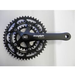 Juego de bielas y platos stronglight impact triple 110 48x38x28 172.5 mm