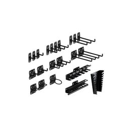 Set de crochets noir (22 pièces)