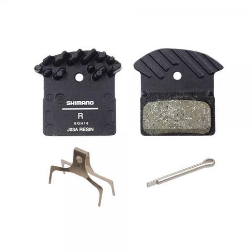 Juego de pastillas de freno shimano j03a resina orgnicas para alfine/xtr/deore xt/slx