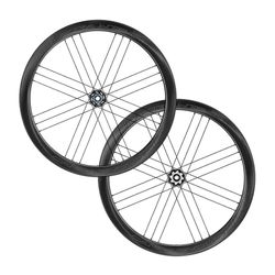 Juego de ruedas bora wto 45 dark 2wf disco tubeles ready shimano