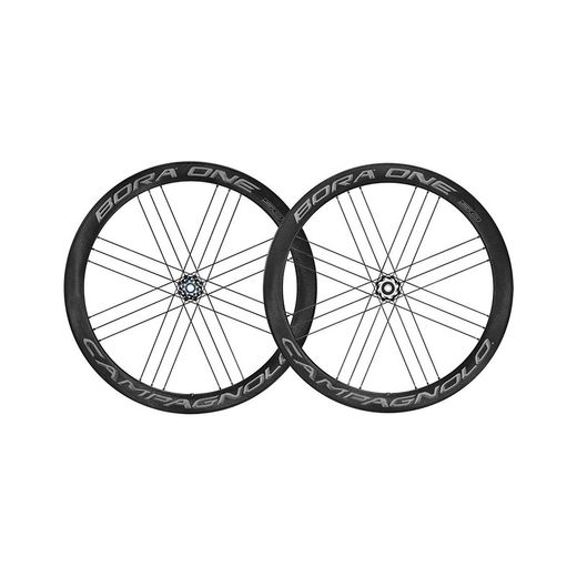 Juego de ruedas campagnolo bora one dark 50 cubierta disco hh12 campagnolo