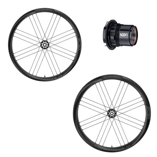 Joc de rodes campagnolo shamal carbó c21 2wf disco tubeless ready sram xdr
