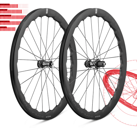 Ruote Fulcrum SHARQ 57 2WF C25 AFS