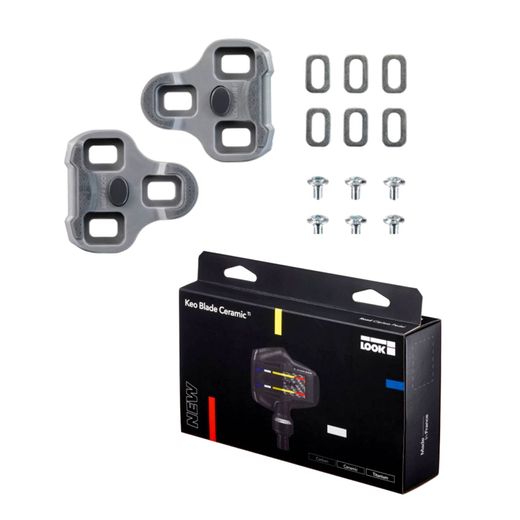 Pedali KEO BLADE CARBON CERAMIC TI - durezza lame 16, Q-Factor 53mm, nero