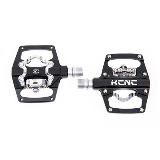 Kcnc pedal mixto spd aluminio cnc eje cr-mo