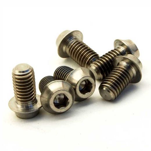 Kcnc tornillo titanio m5x8 rotor kit 6 unid.