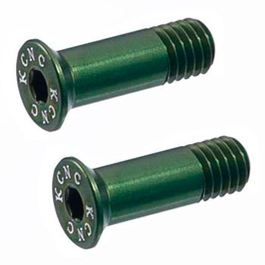 Kcnc tornillos para jockey wheel par  verde un