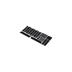 BBB "MultiVis" 3M reflective sticker kit
