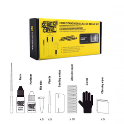 KIT DE REPARACION DE ARAÑAZOS DE PUNTAL DE HORQUILLA color negro