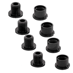 Easton Chainring Bolt M8x8.5/Nut M8x6.5 4 Pack/Alu