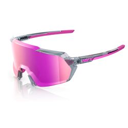 KORBIN - POLISHED TRANSLUCENT GREY - PURPLE MULTILAYER MIRROR