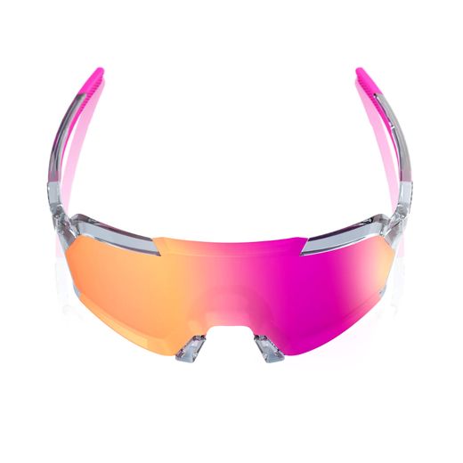 KORBIN - POLISHED TRANSLUCENT GREY - PURPLE MULTILAYER MIRROR