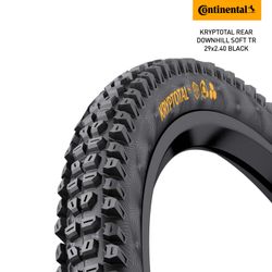 KRYPTOTAL REAR DOWNHILL SOFT TR 29x2,4 BLACK