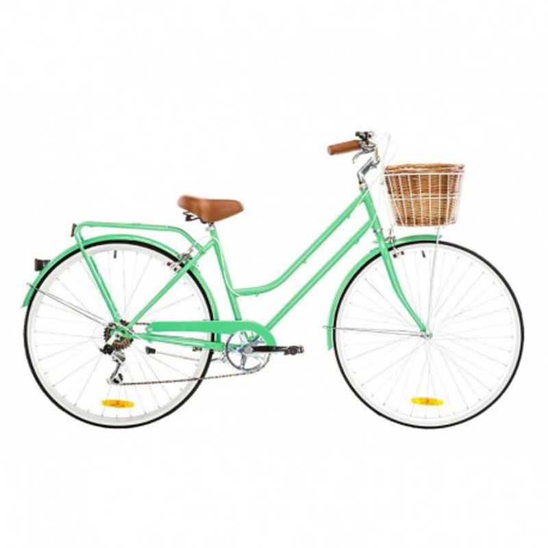 ladies bike mint green