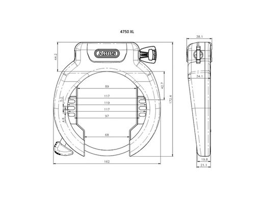 Lck Abs Ring 4750xl R Bk