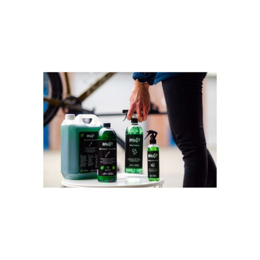 Detergente per biciclette MILKIT, 1L, con spruzzatore