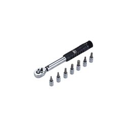 Llave dinamométrica + 7 vasos BBB "TorqueSet"
