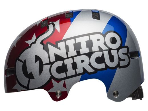 LOCAL 2021 SILVER/BLUE/RED NITRO CIRCUS M