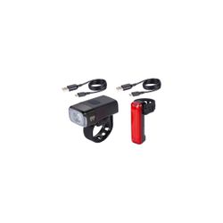 Luces delanteras y traseras NanoStrike 600 + Signal, recargables