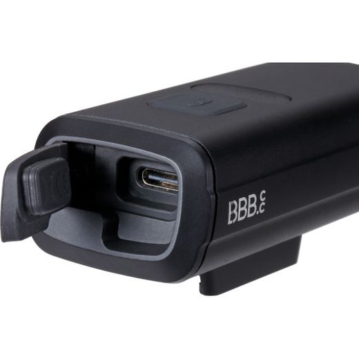 Lampe frontale BBB « NanoStrike 500 », 1 200 mAh, avec indicateur de batterie