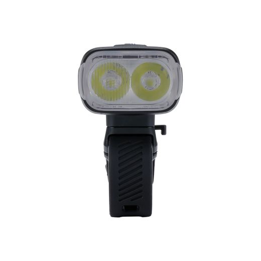 Luz delantera BBB "StrikeDuo 1600" con indicador de batería