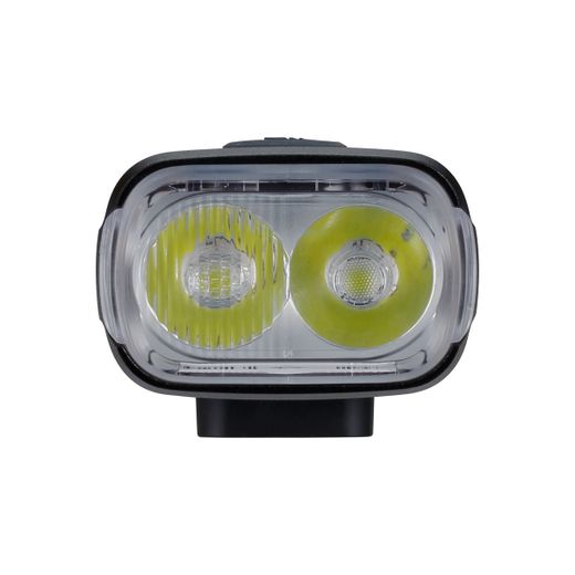 Luz delantera BBB "StrikeDuo 1600" con indicador de batería