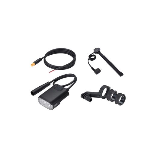 Luz frontal BBB "E-strike Urban 600" e-Bike + control por cable