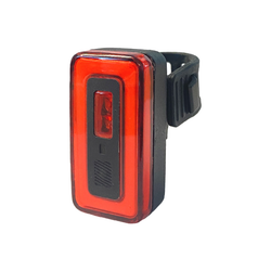 Luz trasera para tija de sillín LUMIO - negro