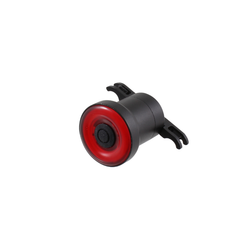 Luz trasera para tija de sillín ROUND COB - negro