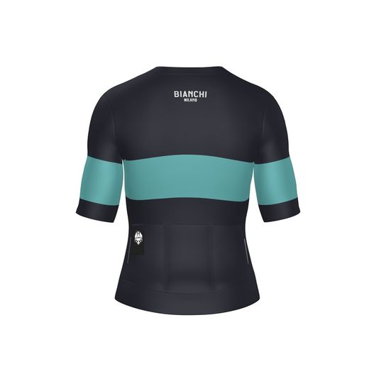 Maillot de course Santini Bianchi Milano