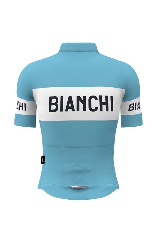Maillot rétro Santini Bianchi