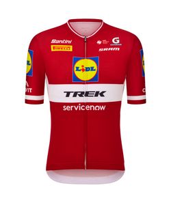 Maillot Santini Lidl Trek campeon Letonia