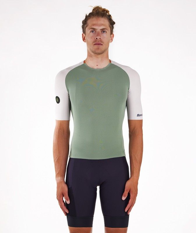 Maillot unisex Santini Pelle Marrón / 2XL