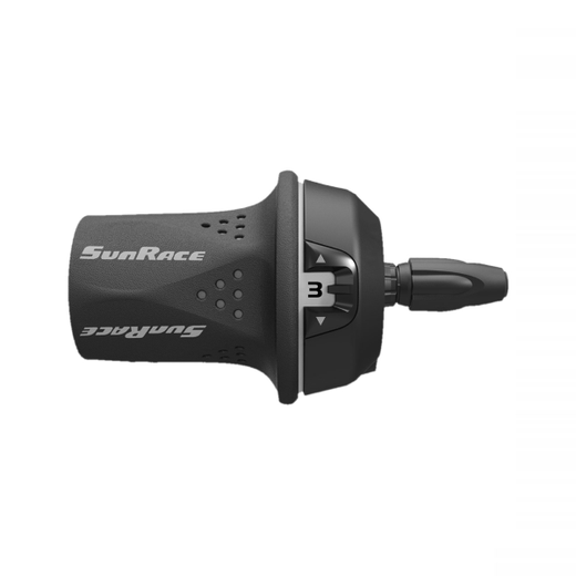 Comando cambio GRIP SHIFT TSM 21 COMPATIBILE SHIMANO - 3x, sinistro, collarino, con display, nero
