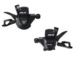 Commandes shimano slx 10 x 2/3 vitesses. avec pince