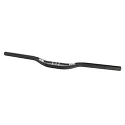 Manubrio alluminio 6061-t6, mtb doppia altezza, 620mmx25mm / curva 5 ±,