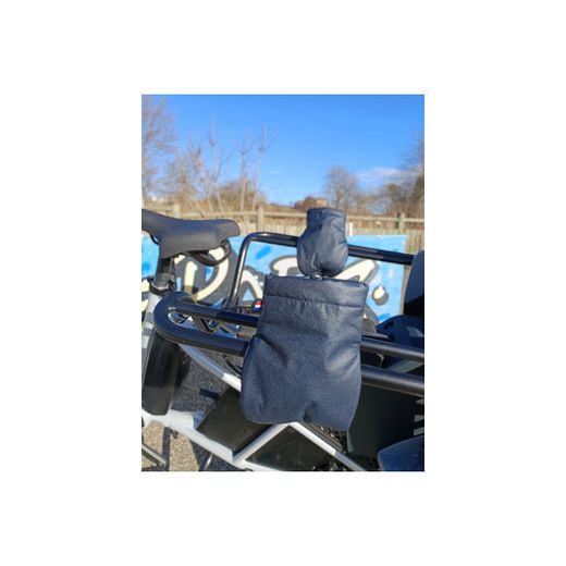 Manopole per manubrio impermeabili GASTON per bambini, Longtail, blu navy