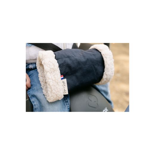 Manopole impermeabili per manubrio GASTON per bambini, marsupio porta-bebè, blu navy