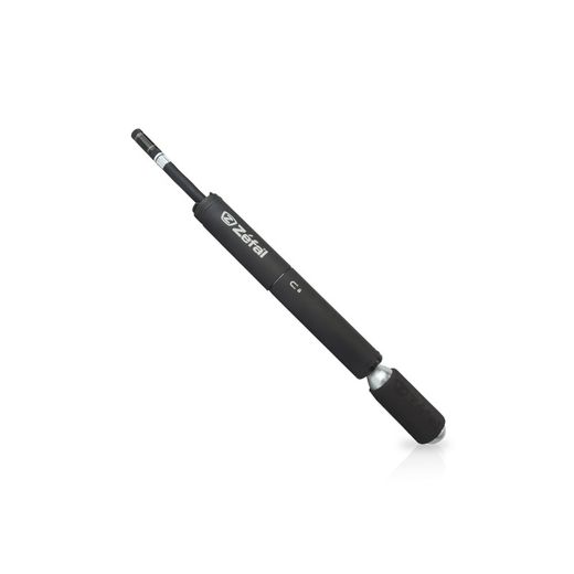 Mini inflador telescòpic + regulador zefal co2 ez max fc alumini negre