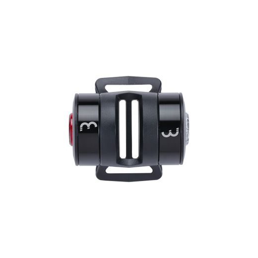 Miniluces delantera+trasera BBB "SpyCombo", a pilas, con soporte