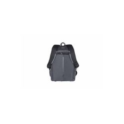 Mochila BASIL "B-Safe Commuter Nordlicht" para mujer, 13L, negra