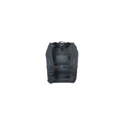 Mochila BASIL "Miles Tarpaulin", 17L, negro naranja
