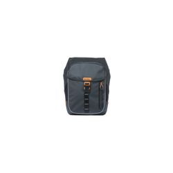 Mochila BASIL "Miles Tarpaulin", 17L, negro naranja