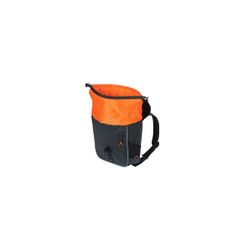 Mochila BASIL "Miles Tarpaulin", 17L, negro naranja