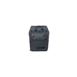 Mochila BASIL "Miles Tarpaulin", 17L, negro naranja