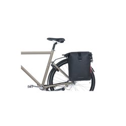 Mochila BASIL "SoHo Nordlicht Side" MIK, 17L, negra